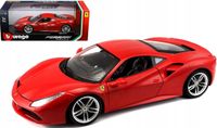Ferrari 488 GTB 1:18 model Bburago 18-16008