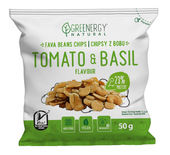 BÓb PraŻony O Smaku Pomidora I Bazylii 50 g - Greenergy