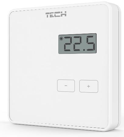 STEROWNIK REGULATOR TERMOSTAT POKOJOWY BEZPRZEWODOWY DWUSTANOWY TECH R-8 b na Arena.pl