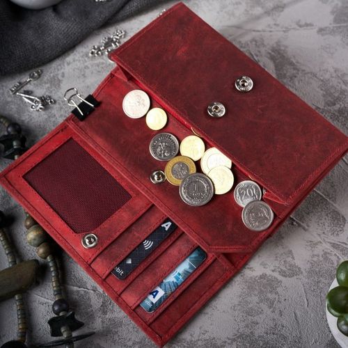 zestaw prezentowy dla niej portfel damski skórzany t-44-rd i etui t-51-rd na Arena.pl