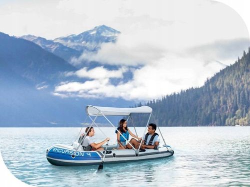 Baldachim Zadaszenie Obudowa Daszek Bimini Top do Pontonu Intex 68600 na Arena.pl