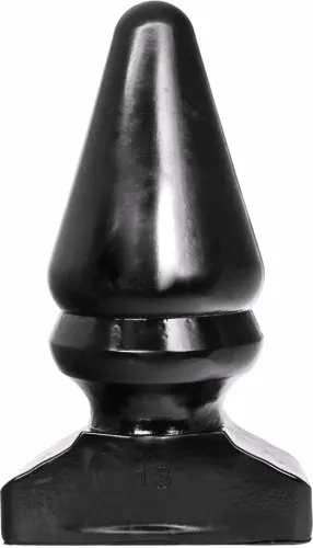 all black korek anatomiczny duży 28,5 cm czarny model z rowkami na Arena.pl