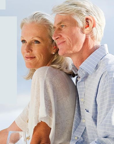 Aparat słuchowy Britzgo VHP-1301 ładowalny 40h pracy pomarańczowy na Arena.pl