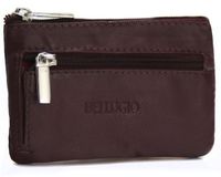 etui na klucze bellugio ze skóry naturalnej - bordowe