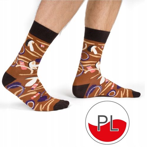 SOXO skarpety męskie bigos w słoiku śmieszny prezent na święta 40-45 na Arena.pl