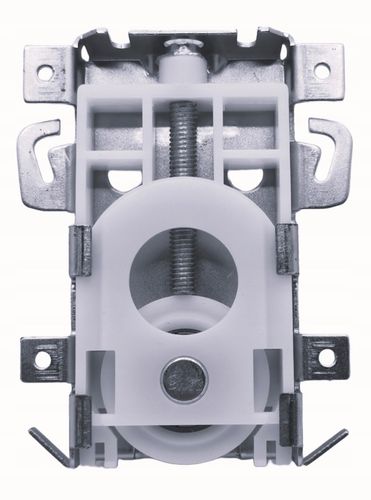 WÓZEK DOLNY ŁOŻYSKOWANY ROLKA DO SZAFY I DRZWI PRZESUWNYCH INDECO 2szt na Arena.pl