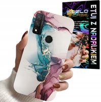 ETUI CASE DO HUAWEI P SMART 2020 - MARMUR WZORY DLA KOBIET PLECKI OBUDOWA