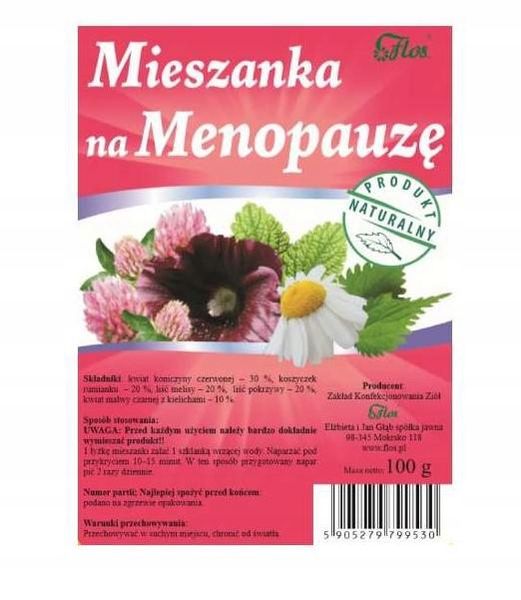 Mieszanka Menopauza 100g FLOS zdjęcie 1