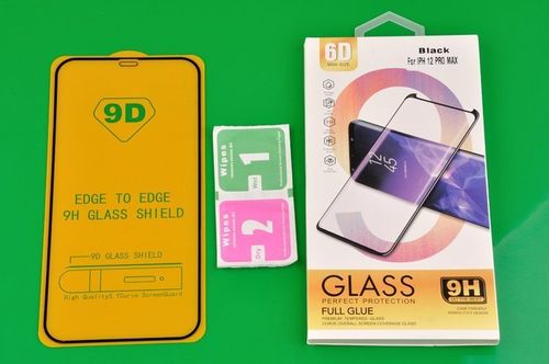 Szkło Hartowane 6D do Apple iPhone 12 Pro Max czarny na Arena.pl