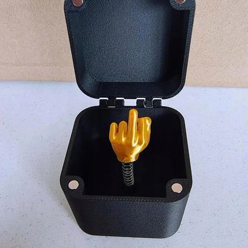 Humorystyczne Pudełko Niespodzianka Środkowego Palca - Wyjątkowy Prezent na Arena.pl