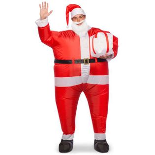 Strój dla dorosłych "Święty Mikołaj", FOLAT, nadmuchiwany