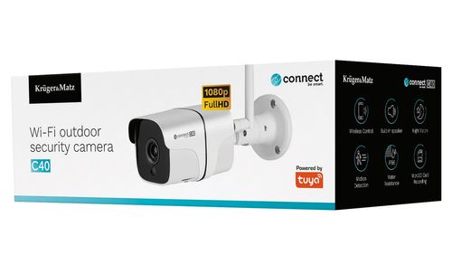 Kamera wi-fi IP Connect C40 Tuya KM2208 zewnętrzna na Arena.pl
