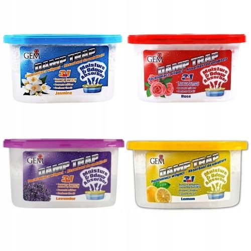 Pochłaniacz wilgoci Gem Trap Jasmine 400 ml x 6 na Arena.pl