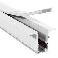 System szynowy podtynkowy magnetyczna 827 Domeno LED metalowy biały