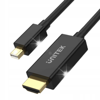 Unitek Adapter miniDP na HDMI 4K 30Hz kabel 2m