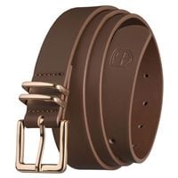 wąski pasek damski ze skóry ekologicznej w kolorze  - peterson 115