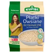 KUPIEC PŁATKI OWSIANE BŁYSKAWICZNE 400G