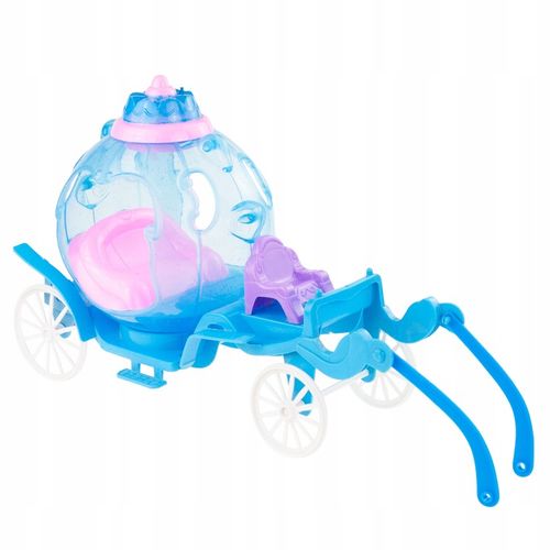 KARETA DLA LALKI Z PEGAZEM JEDNOROŻCEM I LALKĄ KAROCA LODOWA KRAINA na Arena.pl