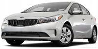 Kia Forte Sedan - Chromowane Listwy Grill Chrom Atrapy Zderzaka Tuning