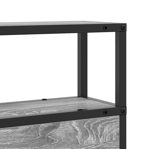 Zagłówek do przechowywania z półką Szary dąb sonoma 90 cm na Arena.pl