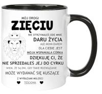 KUBEK DLA ZIĘCIA URODZINY IMIENINY ŚMIESZNY PREZENT ZIĘĆ