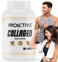 KOLAGEN mocne kości stawy WITAMINA C Proactive Collagen 180 tabletek