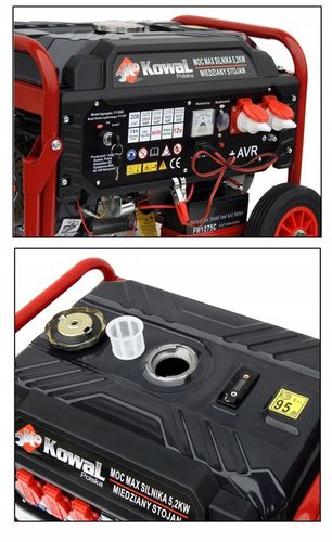 PROFESJONALNY AGREGAT PRĄDOTWÓRCZY 5,2kW ELE-START AVR+ MIEDŹ STOJAN na Arena.pl