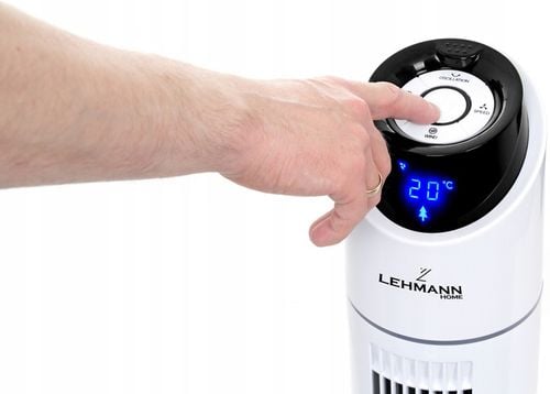 WENTYLATOR PIONOWY PODŁOGOWY KOLUMNOWY LED OSCYLACJA LEHMANN CARLINI na Arena.pl