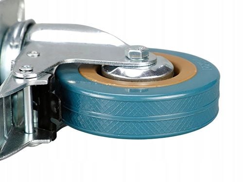 Kółka Obrotowe Koła 75mm Zestaw Jezdny 4 szt Kół 220 kg nie Rysują na Arena.pl