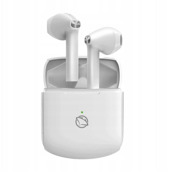 Słuchawki bezprzewodowe douszne Manta RYTMO X białe TWS mikrofon 59ms zdjęcie 8