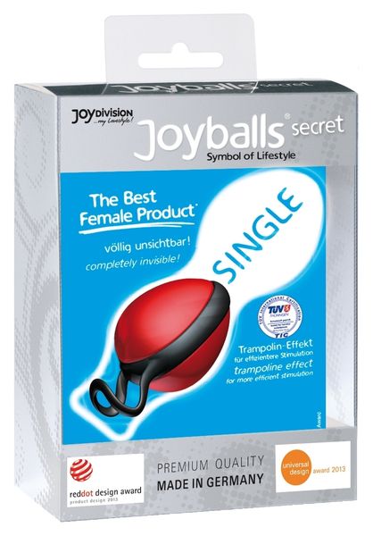 Joyballs Secret Single (Czerwień/Czerń) zdjęcie 1