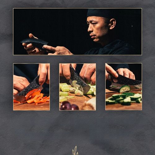 Nóż Szefa HUUSK kuchenny Japoński Profesjonalny Ostrze Nóż Kuchni na Arena.pl