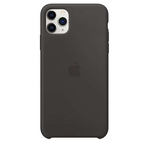 Apple Silicone Case Silikonowe etui do iPhone 11 Pro Max (czarny) na Arena.pl