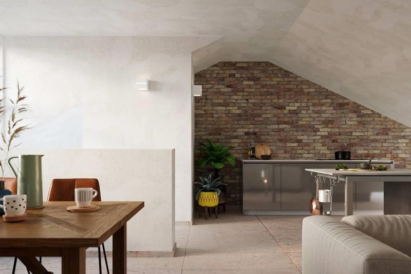 Kinkiet LAMPA ścienna SL.0230 ceramiczna OPRAWA przyścienna kostka cube biała zdjęcie 4