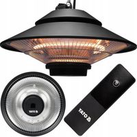 WISZĄCY PROMIENNIK PODCZERWIENI 1500W, Z PILOTEM