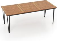 Stół ogrodowy, stół jadalniany, drewno akacjowe, stół jadalniany dla 8 osób