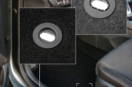 Dywaniki welurowe BASIC Ford Fiesta MK6 2002-2010 hatchback czarne na Arena.pl