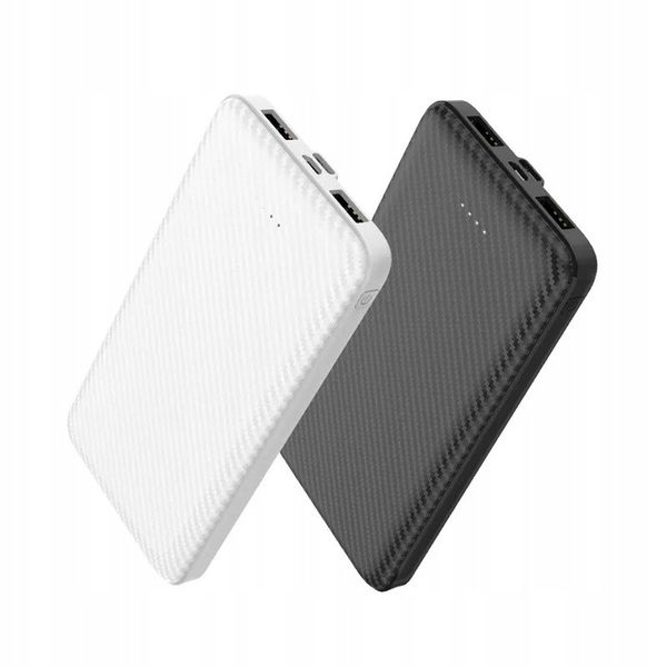 POWERBANK 10000 mAh 2x USB + USB MICRO USB TYP-C 10W zdjęcie 1