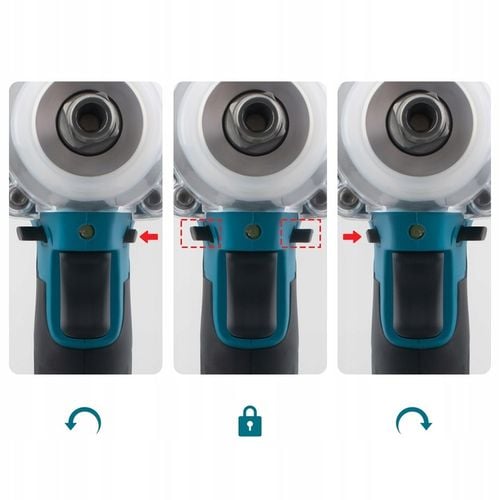 Bezszczotkowy klucz/wkrętarka udarowa 3 w 1 - akumulator, bateria i na Arena.pl