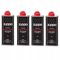 4 x Benzyna paliwo Zippo 125ml do zapalniczek benzynowych