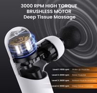 pistolet do masażu mebak mini 4 gen. 6 nakładek ma