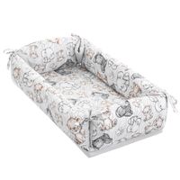 Prostokątne łóżeczko turystyczne dla dziecka, mata dla dziecka 100x60cm