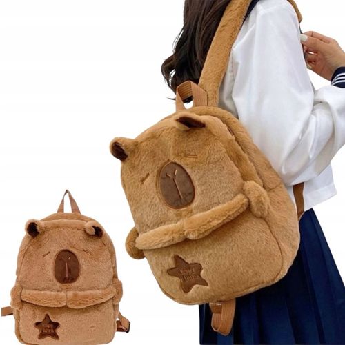 PLECAK PLUSZOWY KAPIBARA PLECACZEK DO PRZEDSZKOLA SZKOŁY DLA DZIECKA DZIECI na Arena.pl