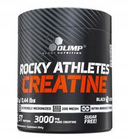 OLIMP ROCKY AHLETES CREATINE 200g NATURALNY KREATYNA MONOHYDRAT KREATYNY