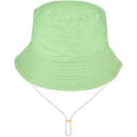 Zielony Kapelusz Dziecięcy Z Regulacją Bawełniany Letni Kap-Mds