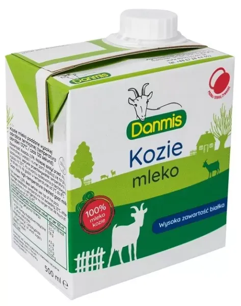 Kozie Mleko UHT (2,5 % TŁuszczu) 500 ml - Danmis zdjęcie 1