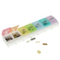 Pojemnik Pudełko na Leki Tabletki Lekarstwa Tygodniowy Organizer 7 Dni