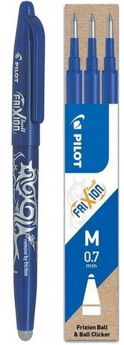 Długopis Wymazywalny Pilot Frixion 0,7 + 3 Wkłady na Arena.pl