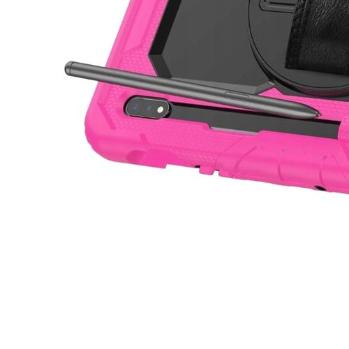 Pancerne Etui z Podstawką do Samsung Galaxy Tab S8 X700/S7 T870 Różowe na Arena.pl
