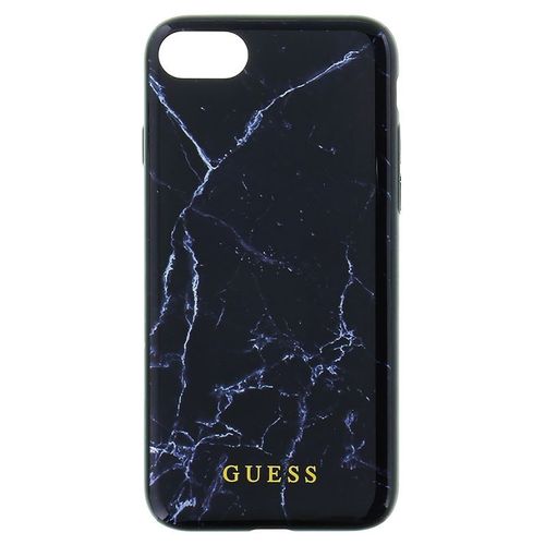 Guess Marble - Etui iPhone 8 / 7 (czarny) na Arena.pl